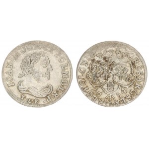 Poland 6 Groszy 1684 TLB John III Sobieski (1674-1696). Crown coins TLB. Bydgoszcz; bust in laurel w...