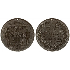 USA Medal 1876 U.S. Centennial Exposition The First Century Of Liberty Medal medal for the 1876 Unit...