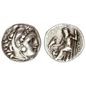 Greece Macedonia 1 Drachma  Alexander III (336-323 BC). Lampsakos (Mysia) posthumously approx. 310-3...