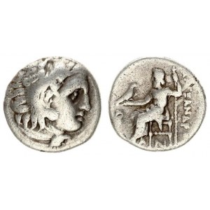 Greece Macedon 1 Drachma Antigonos I Monophthalmos 310-301 BC. In the name and types of Alexander II...