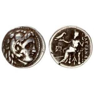 Greece Macedon 1 Drachma Antigonos I Monophthalmos 319-301 BC. In the name and types of Alexander II...