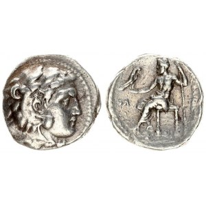 Greece Macedon 1 Tetradrachma Philip III Arrhidaios 323-317 BC. In the name and types of Alexander I...