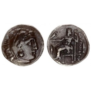 Greece Macedon 1 Drachma Philip III Arrhidaios 323-317 BC. In the name and types of Alexander III. K...