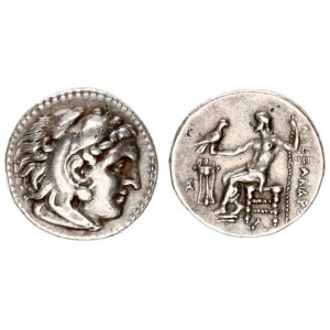 Greece Macedon 1 Drachma  Alexander III 336-323 BC. Kolophon. ca. 322-319 B.C. Head of Herakles righ...