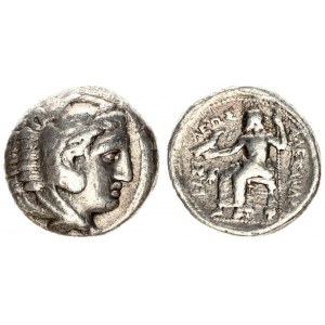 Greece Macedon 1 Tetradrachma  Philip III Arrhidaios 323-317 BC. In the name and types of Alexander ...