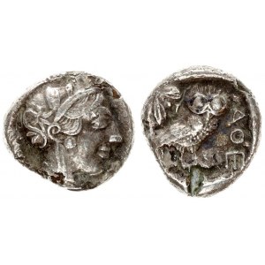 Greece Athens 1 Tetradrachma 454-404 BC. Athens  Attica.  Av.: Head of Athena wearing crested helmet...