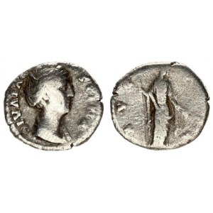 Roman Empire 1 Denarius Faustina I AD 138-141. Roma. Diva Faustina (Died A.D. 141) struck under Anto...
