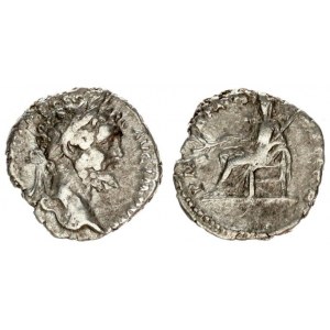 Roman Empire 1 Denarius Septimius Severus  AD 193-211. Roma. 196-197AD. L SEPT SEV PERT - AVG IMP VI...