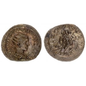 Roman Empire 1 Antoninianus Philip II AD 244-249. Rome. M IVL PHILIPPVS CAES radiate draped and cuir...
