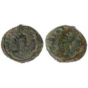 Roman Empire 1 Antoninianus Aurelianus A.D.  270-275 Antioch. Bust with strkr. Rev. CONSERVAT AVG / ...