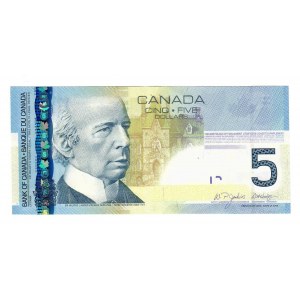 Canada 5 Dollars 2006 LAURIER P.101Aa