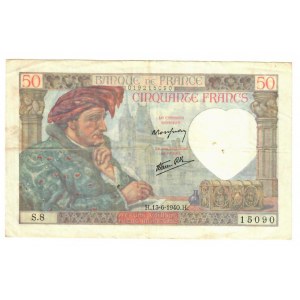 France 50 Francs 1940