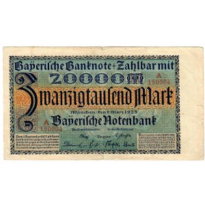 Germany 20 000 Mark 1923