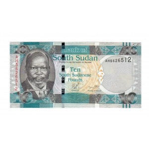 South Sudan 10 Pounds 2011  P.07