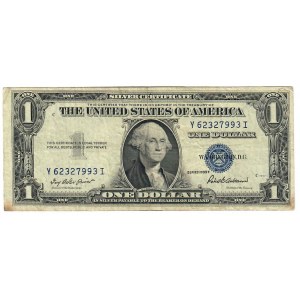 USA 1 Dollar 1935 Serie F Silver Certificate KM#416