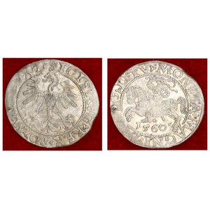 Lithuania 1/2 Grosz 1560 Vilnius Sigismund II Augustus (1545-1572) Lithuanian coins 1560 Vilnius. En...