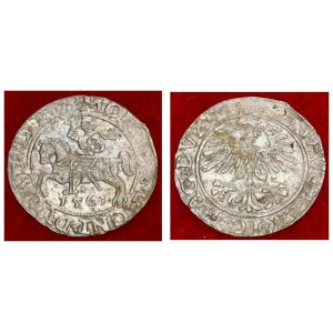 Lithuania 1/2 Grosz 1561 Vilnius Sigismund II Augustus (1545-1572) Lithuanian coins 1561 Vilnius. En...