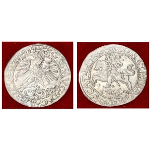 Lithuania 1/2 Grosz 1564 Vilnius Sigismund II Augustus (1545-1572) Lithuanian coins 1564 Vilnius. En...
