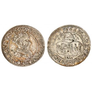 Lithuania 4 Groszy 1566 Vilnius Sigismund II Augustus (1545-1572) Lithuanian coins 1566 Vilnius. End...
