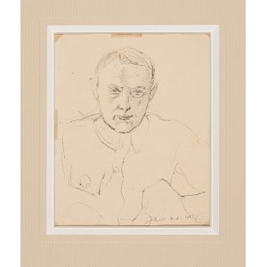 Chwistek Leon (1884-1944), Autoportret w mundurze, 1918