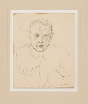 Chwistek Leon (1884-1944), Autoportret w mundurze, 1918