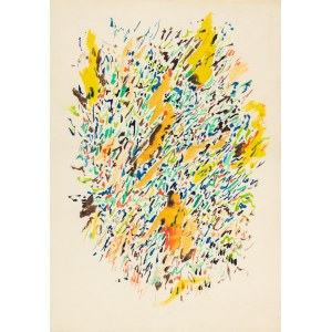 Oberländer Marek (1922-1978), Kompozycja abstrakcyjna, 1961