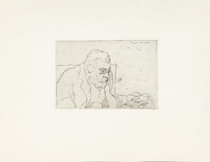 Rzegociński Witold (1883-1969), Szkic portretowy pana E.C., ok. 1909