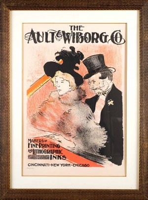 Henri De Toulouse-Lautrec (1864 Albi - 1901 Saint-André-Du-Bois), Plakat reklamowy firmy The Ault & Wiborg Co.