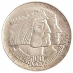 3 monety 100 zł, Mieszko i Dąbrówka, Tysiąclecie Państwa Polskiego, 1966, próba