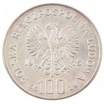 100 zł, Zamek Królewski w Warszawie, próba, 1975