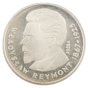 100 zł, Władysław Reymont (głowa w lewo), próba, 1977