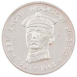100 zł, Władysław Sikorski, próba, 1981