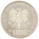 1000 zł, Ochrona Środowiska (wiewiórka), próba, 1986