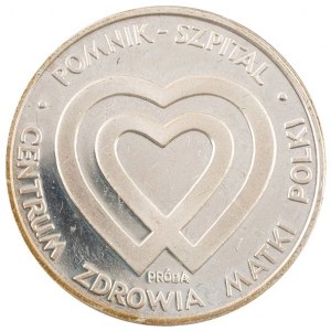 1000 zł, Pomnik Szpital Centrum Zdrowia Matki Polski, próba, 1986