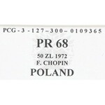 50 zł, Fryderyk Chopin, 1972