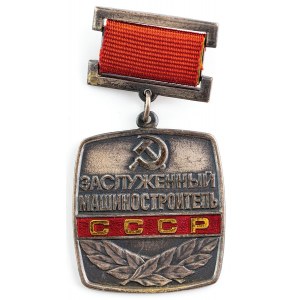 ODZNAKA, ZASŁUŻONY BUDOWNICZY MASZYN ZSRR
