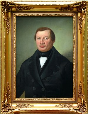 Józef Simmler (1823-1868), Portret mężczyzny