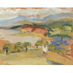 Emmanuel KATZ - MANE KATZ (1894-1962), Paesaggio dalla Palestina, 1934