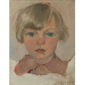 Jan GĄSIENICA-SZOSTAK (1895-1943), Portret córeczki, 1929