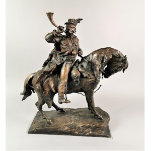 Emanuel SEMPER (1848-1911), Hunter on horseback