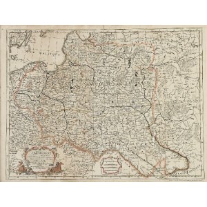 Guillaume de L`ISLE (1675-1726), Philippe BUACHE, Mapa Polski z roku 1703