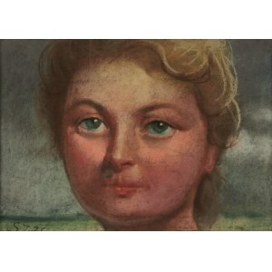 Stefan ŻECHOWSKI (1912-1984), Helena en face (Przyborów), 1936