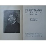 Ruszczyc Ferdynand 1870-1936 • Katalog wystawy pośmiertnej