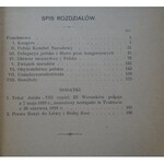 Kutrzeba Stanisław • Kongres, traktat i Polska