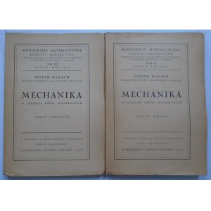 Banach Stefan • Mechanika tom 1 i 2 [komplet]