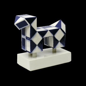 Mariusz Dydo, Rubik’s dog III z cyklu Rubik’s zoo | Rubik’s dog III, from the cycle: Rubik’s zoo | 2015