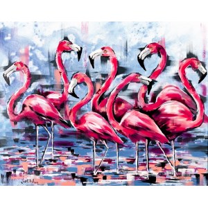 Jose Angel Hill, Flamingi