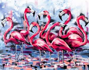 Jose Angel Hill, Flamingi