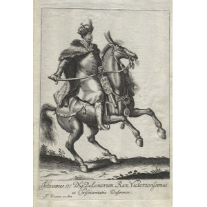 [JAN III Sobieski, król Polski] Peeters, Jacob (1637-1695) - „Johannes III D.G...