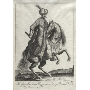 [KARA Mustafa] Peeters, Jacob (1637-1695) - „Mustapha den Tegenwoorrdige Primo Visir”; nie przed 1683...